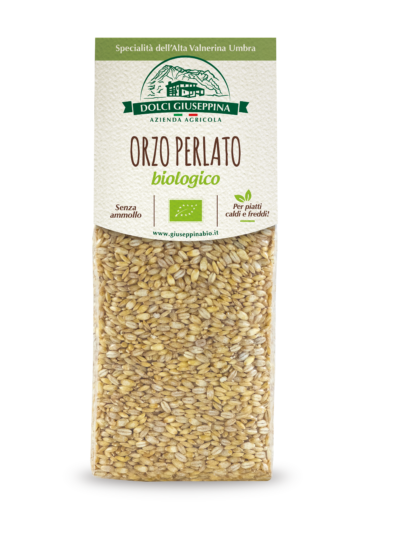 orzo perlato da agricoltura biologica organic cereals