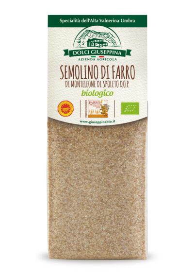 semolino di farro biologico e dop