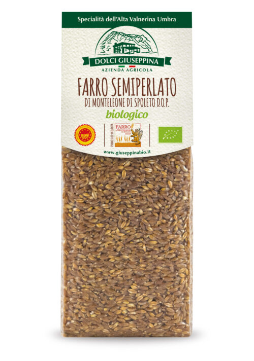 farro semiperlato dop biologico di monteleone di spoleto