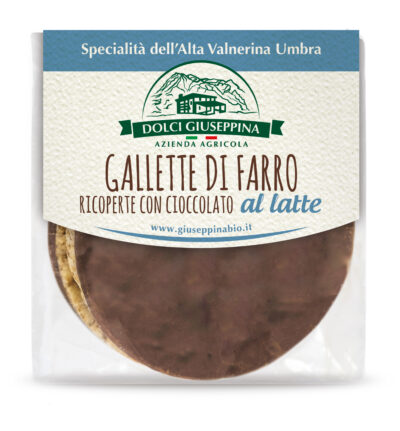 galletta di farro al cioccolato al latte